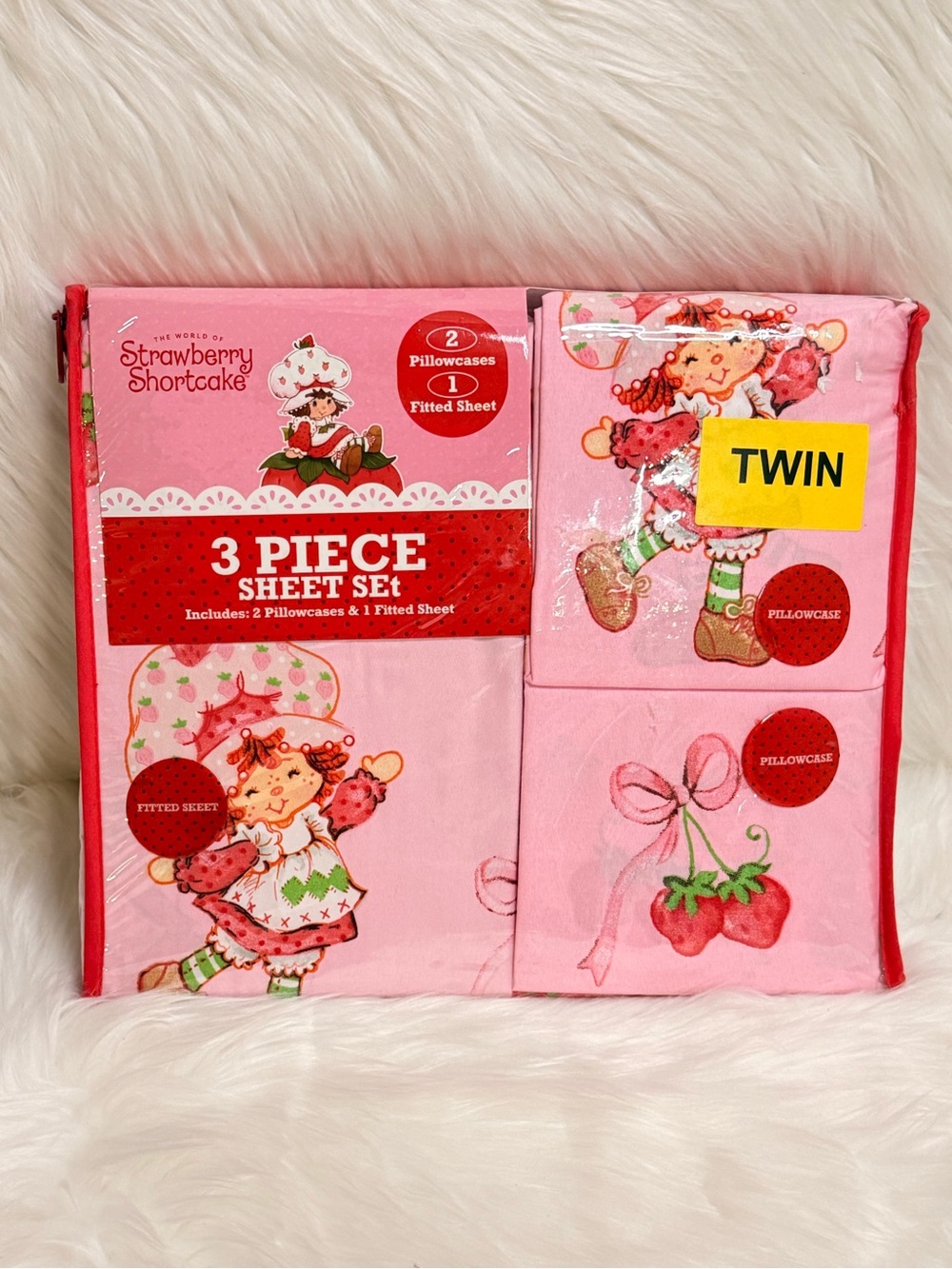Strawberry Shortcake Bed Sheet
